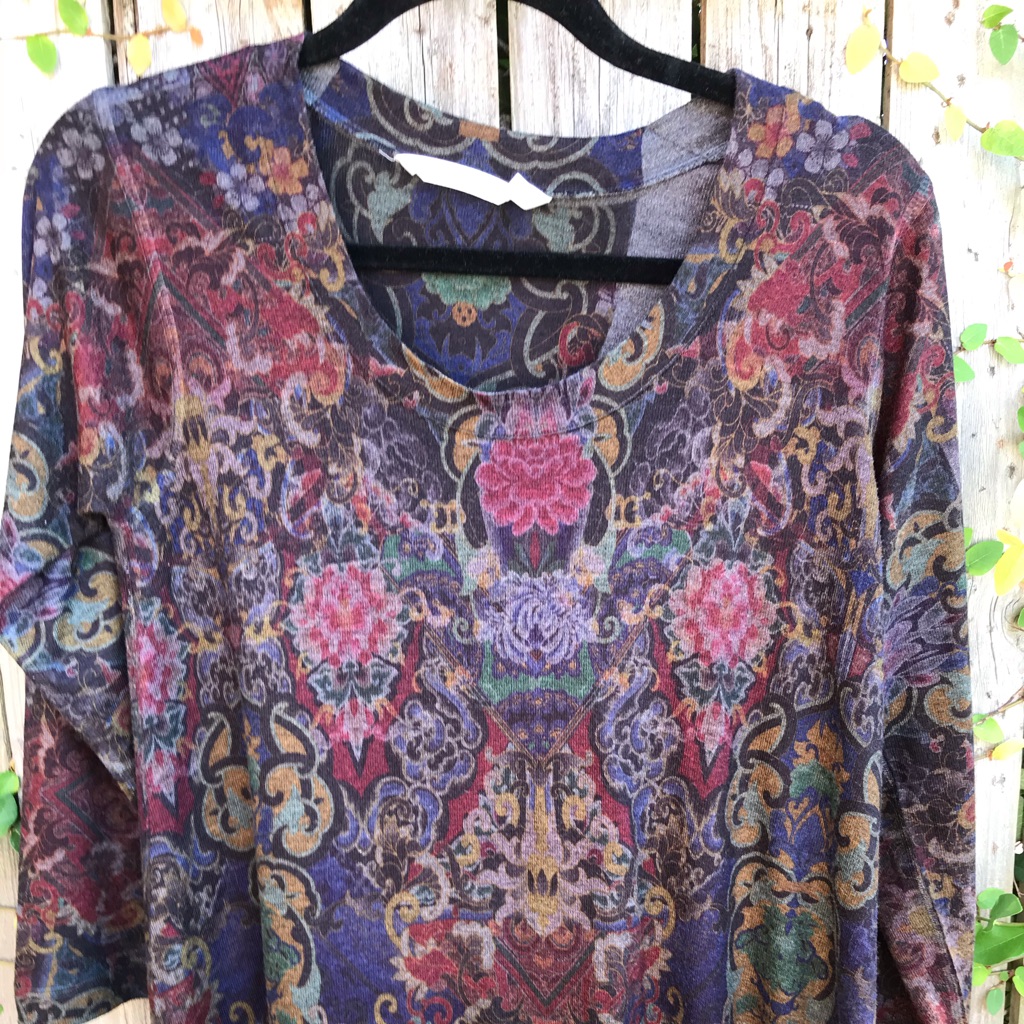 Soft Surrounding Light Weight Tunic Top.